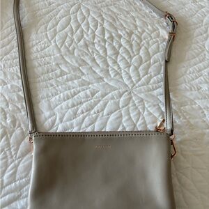 Matt & Nat Taupe Crossbody Bag